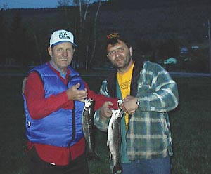 Lou and Joe with some nice fish