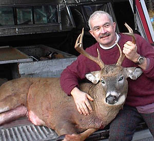 Pat with his buck